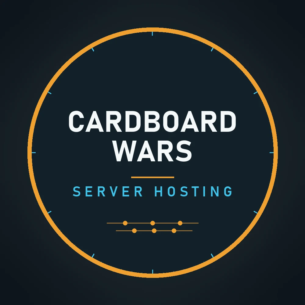 Cardboard Wars server hosting