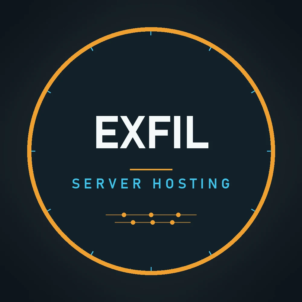EXFIL server hosting