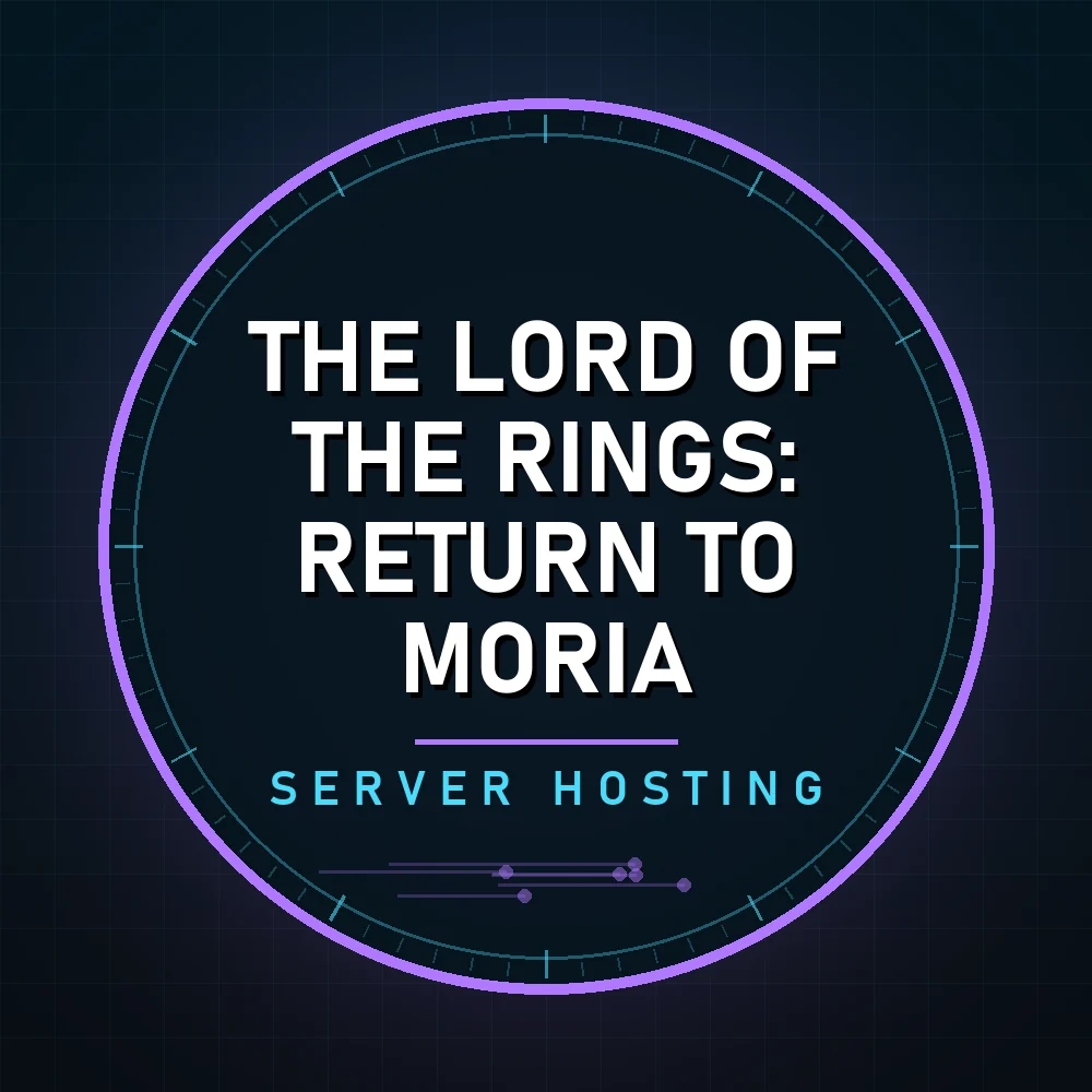 The Lord of the Rings: Return to Moria server hosting