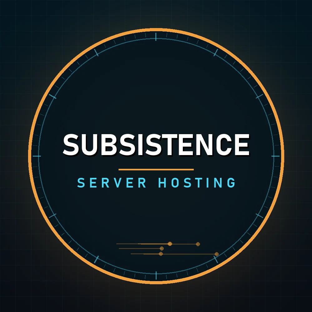 Subsistence server hosting