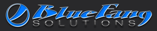 BlueFang Solutions server host logo